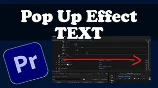 Premiere Pro 2024: How To Create Pop Up Effect In Premiere Pro