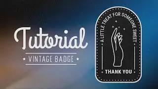 How to Animate a Vintage Badge in After effects I Tutorial