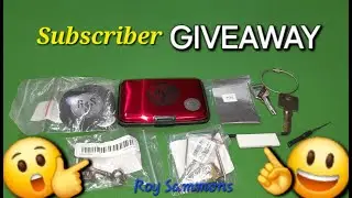 (380) Red Covert EDC Kit Giveaway