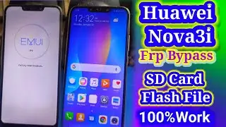 huawei nova 3i Frp bypass (Lx1r) Frp Bypass Google Account Remove 💯 Done
