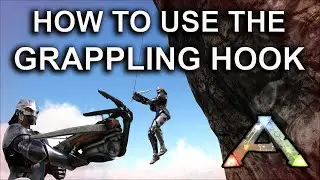 How to Use the Grappling Hook Controls (PC, Xbox and PS4/5) in Ark Survival Evolved