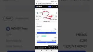 Mine honey coin powered by Gate-io crypto exchange