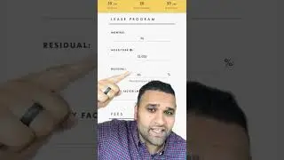 What is a RESIDUAL VALUE  on a car lease and how do I find it? 