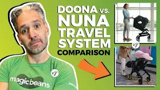 Nuna  vs. Doona Travel System| Infant Car Seats | Best Car Seats 2023 | Magic Beans Reviews
