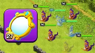 КЛОНИРОВАЛ КОРОЛЕВУ В CLASH OF CLANS ! ТЕСТ НОВОГО СНАРЯЖЕНИЯ ЗЕРКАЛО