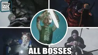 Bramble: The Mountain King - All Bosses (With Cutscenes) 4K 60FPS UHD PC
