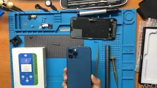 Iphone 12 pro max screen replacement ( Most easy & Efficient Method ) Lines in panel screen Apple