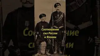 Соотношение сил России и Японии #история #russianhistory #историяроссии #историяруси #россия