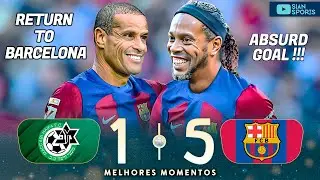 EVEN RETIRED, RONALDINHO HUMILIATED A SHOW, SCORED A GOAL AND IMPRESSED EVERYONE WITH HIS MAGIC