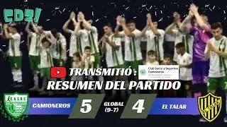 Futsal - Camioneros vs El Talar - Resumen