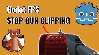 How To Stop Gun Clipping in The Godot Game Engine