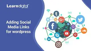 How to Add Social Media links to WordPress Menu