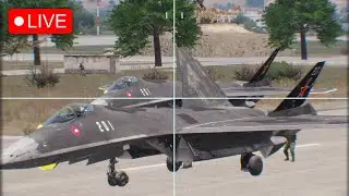 Ukrainian Missiles Destroy Russian Air Bases and Modern Su-57s in Kursk - Arma 3