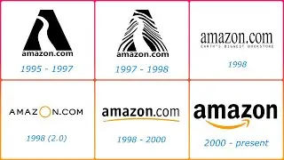 Amazon Logo Evolution (Animation)