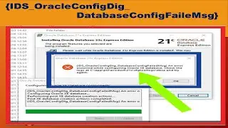 {IDS_OracleConfigDig_DatabaseConfigFailedMsg} FIXED!!!!