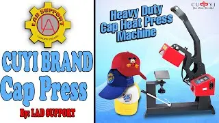 Cuyi Cap Press Output Print ll Lad Support ll#cuyi #ladsupport #printer   Printing Business Tutorial