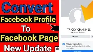 How to convert profile page to classic page⚡ | How to convert Classic page to Profile Page 2021✌