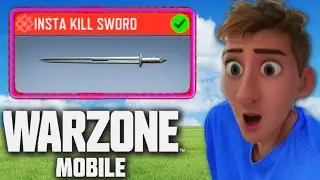 USING INSTA-KILL SWORD 🤯 (WARZONE MOBILE)