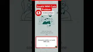 How to Fix Connection Problem Or Invalid MMI Code Error In Android (2025) 
