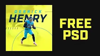 Derrick Henry Photoshop Tutorial (FREE PSD Included)