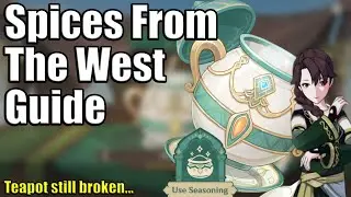 Spices From The West Guide -  Genshin Impact 2.6