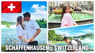 Exploring SCHAFFHAUSEN & THE RHEINFALL in SWITZERLAND! Facing Europes Strongest Waterfall!