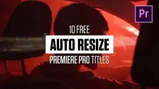 Premiere Pro Template : Auto Resizing Titles and Lower Thirds