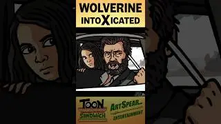 Wolverine embraces the R rating - TOON SANDWICH #funny #wolverine #marvel #xmen #logan #hughjackman