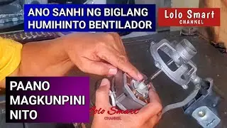 HOW TO FIX AN ELECTRIC FAN PROPELLER THAT SPINS THEN STOPS