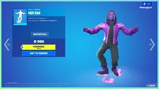 (Fortnite item shop) New fast flex & pay it off emotes 6/27/23