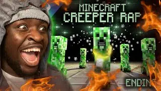 BOOM BOOM BOOM!!!!! | MINECRAFT CREEPER RAP | Dan Bull | ENDING A REACTION!!!!