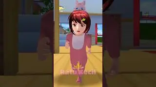 Baby Rina mau ikut takut di tinggal mamah #sakuraschoolsimulator #sakura #shorts