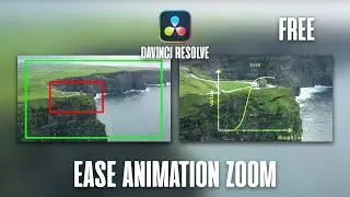 How to Create Smooth Zoom Animations in DaVinci Resolve | Free