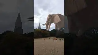 Giant elephant!!!😱😱😱😱 #shorts