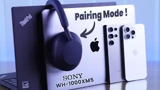 Sony WH-1000XM5 Enter Pairing Mode! [How To]