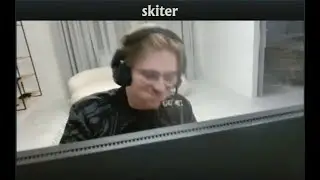 skitter spits on his monitor & keyboard after the series vs OG