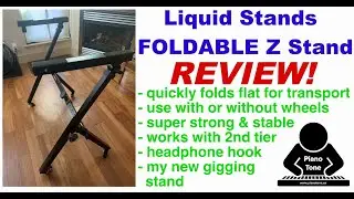 Liquid Stands Foldable Z Stand