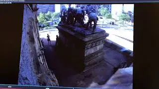 Video shows vandal who damaged Soldiers and Sailors Monument in Clevelands Public Square