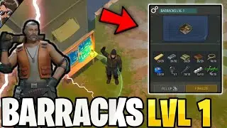 I COMPLETE BARRACKS LVL 1 ! SETTLEMENT GUIDE FOR BEGINNERS | LDOE | Last Day on Earth: Survival