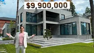 Обзор современного дома 750 м2 за $9,900,000 в стиле тёплый минимализм в Николино