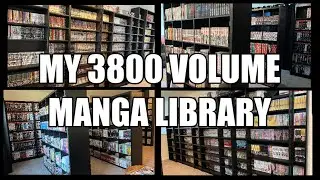 My MASSIVE Manga Collection | 3800 Volumes | Spring 2022 Library Tour