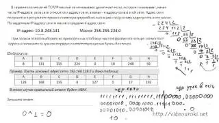 B11. Адресация в Интернет. ЕГЭ по информатике