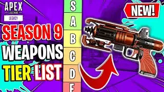 An APEX PREDATORS Season 9 WEAPONS TIER LIST! - Apex Legends Season 9