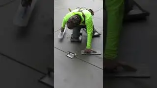 How to PERFECTLY Finish Concrete FAST!