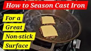 How to Season a Cast Iron Pan - Stargazer 13.5 Braiser Using Easy Beezy Seasoning