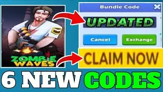 ⚡NEW CODES⚡ ZOMBIE WAVES GIFT CODES 2024 - ZOMBIE WAVES CODES 2024