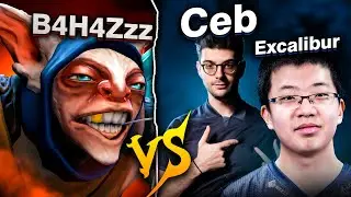 БАХА ПРОТИВ Ceb и Excalibur НА МИПО 🔥 БАХА Dota 2