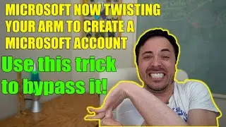 Stop Forcing Microsoft Accounts On Us - Trick To Bypass