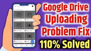 how to solve google drive uploading problem | how to solve waiting upload problem in google drive