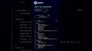 Input Text Animation         